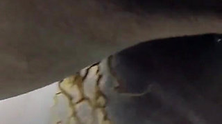 Car Fetish Spitting Tits Glasschord Pee on a Car Outdoor