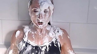Wam Badly Behaved Nun Takes Milk Bath Baptism