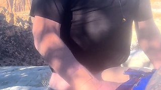 Zoey Portland fucks outdoor