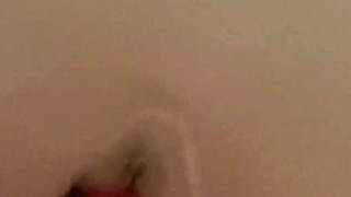 Teasing Her Cameltoe in Yoga Shorts