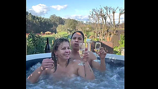 Horny Stepmother Gets Turned on After a Private Party at a Holiday Home