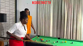 I Won the Snooker Bet and Fuck Her Pussy Creampid on Her Face