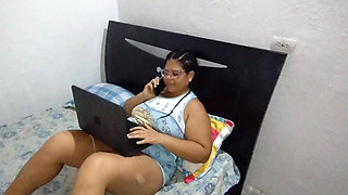 I Surprise My Little 18 Year Old Stepdaughter Masturbating and I End up Fucking Her Delicious Pussy Real Homemade