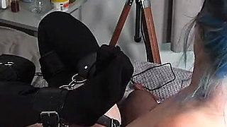 Deep Rough Pegging for My Femdom Gimp Slave