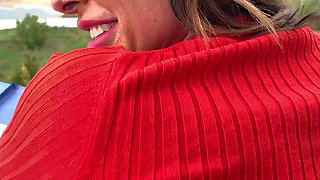 Glamino Girls - Part 4 Busty MILF Fuck on the Terrace