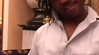 Hot Vintage MILF Ass Fucked and Cumshot in Mouth by a Monster Black Cock