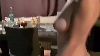 Russian Public Bath with Big Natural Tits