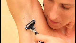 Cory Chase in Shower Shave and Creampie