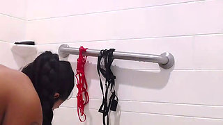 Barbiie Getting in the Shower