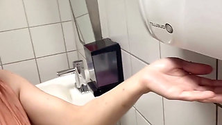 Piss in Toilet Room Hana Cute