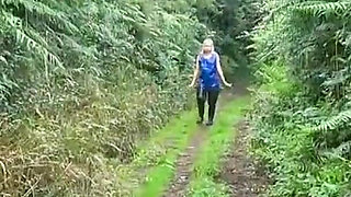 Shiny Pvc Rainwear Walk with a Kinky Secret