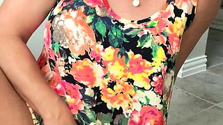 Sexy blonde emo teen solo cam session