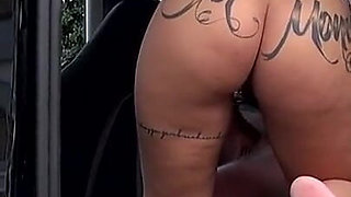 Lilly Fox Double Penetration Car Fuck Threesome