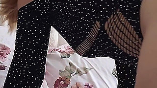 Solo Masturbation with Her Fingers After a Naughty Date