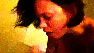 Blowjob cumshot whore gargles pov bukkake fetish cum