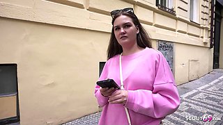 GERMAN SCOUT - Natural Polish Girl IamKate with Big Ass Pick Up for Casting Fuck