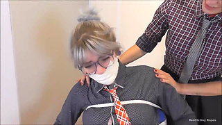 Luna Grey & Violet Haze - corporate bitches payback hD