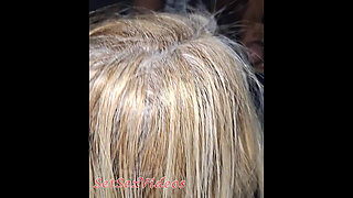 Husband Took Slutty Wife in Porn Cinema and the Males Left Her with Her Face and Mouth Well Smeared with Cum