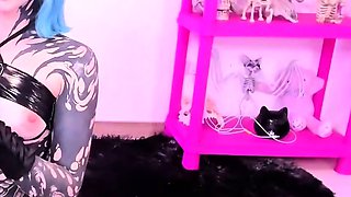 Emo Teen Becka Solo Webcam Masturbation Porn