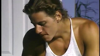 Longhaired Fellow Drills Gorgeous Blonde Beauty and Drops His Load on Her Face