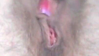 Super Hairy Pussy Close up Gaping