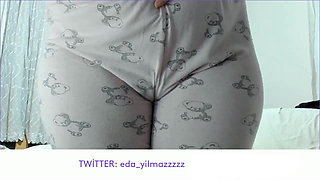 Camel Toe- Masturbation in Pajamas- Turkish Porn- Turkish MILF