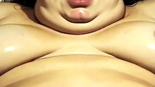Chinese SSBBW Obese in Bondage Legs Spread - Desperate for Big Cock & Creampie