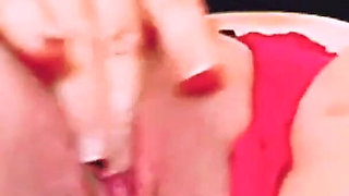 Married Teen Masturbates to Stranger on the Internet When Cuckold Is Not at Home