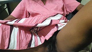 Office Secretary Hairy Stepsis - Natural Look, Workplace Fantasy and Unfiltered Energy