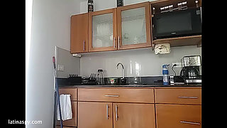 Latina Maid with Huge Ass Gets Pantsed