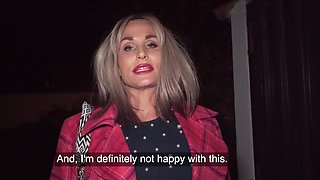 Public Agent Presents Fucking My GF's Hot Mom - with Blonde Mature GILF Laura Crystal