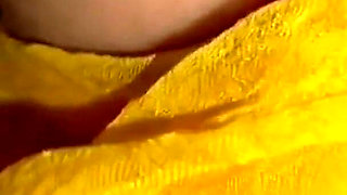 Indian Aunty Hot Pussy Fingring, Pussy Rubbing Boobs Press and Pussy Creampie