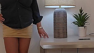 Big Natural Titted Teacher Seduces Distracted Student POV