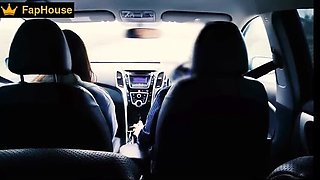 Young Stepdaughter Alina Rai Gives Blowjob To Old Stepdad In Car - Cum In Mouth Teen Amateur