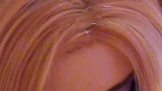 Blonde Blowjob Babe Performs A Sloppy POV Cocksucking