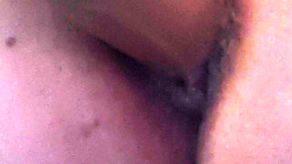 Anal fucked with dildo