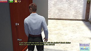 Insatiable Wife Alice Fucks Hard Part 18 - Hot Housewife Sex Cartoon