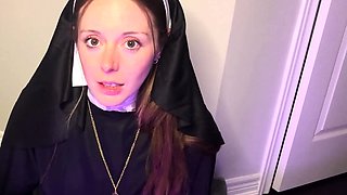 Innocent Nun hoping to be apart of this elite convent has