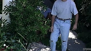 Outdoor Double Penetration Threesome