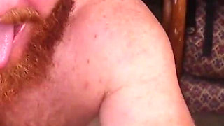 Nerdy milf gets double vaginal