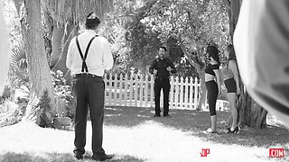 Penny Pax's Wild Lesbian Passion Explodes in Sultry Bedroom Heat