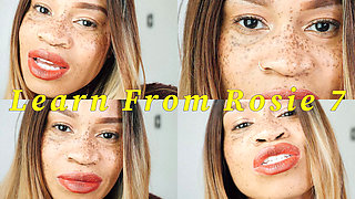 Learn From Rosie 7- Ebony Femdom Goddess Rosie Reed Mental Domination Slave Training Programming