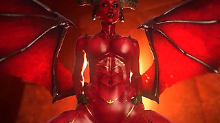 Oc Succubus in an Orgasmic Cowgirl