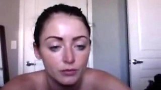 Brunette Showering: Big Tits, Amateur  Fansly Porn