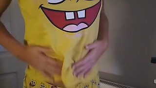 Stripping From My Spongebob Pjs