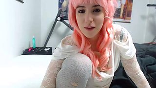 Emo Teen Becka Solo Webcam Masturbation Porn