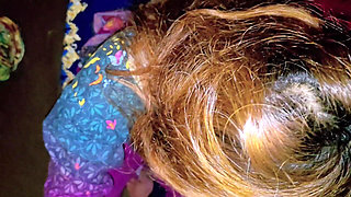 Desi Indian Bhabi Gives Sloppy Blowjob