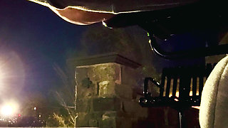 Pissing in a busy public area