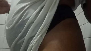 Horny milf in wet tshirt