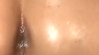 Aliana Love does a striptease waiting for the black cock